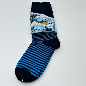 Socksmith Men's Socks “The Great Wave off Kanagawa” - Size L